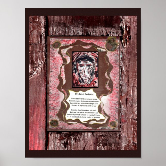 Pôster Irmão da Confusão (Frente)