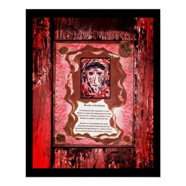 Pôster Irmão da Confusão (Frente)