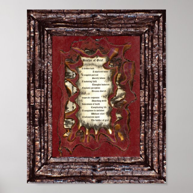 Pôster Irmão da Dor (Frente)