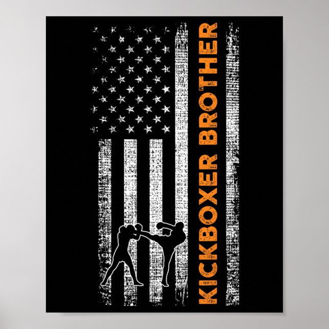 Poster Irmão de Kickboxing (Frente)