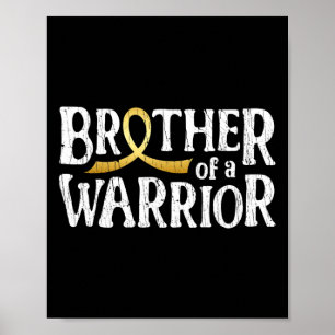 Poster Irmão de um Cancer de infância guerreiro Bo