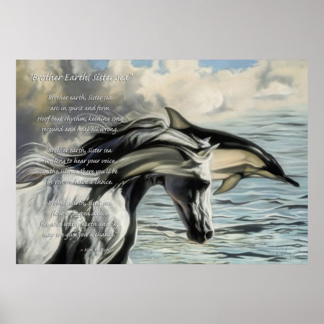 Pôster Irmão Terra, Mar Irmã (Frente)