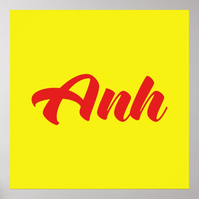 Poster Irmão Vietnamita - Anh ~ Ting Vit Idioma (Frente)