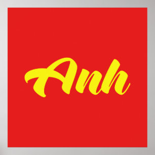 Poster Irmão Vietnamita - Língua Anh ~ Ting Vit