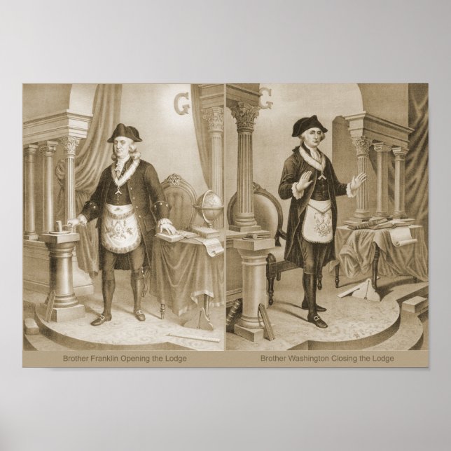 Pôster Irmãos Ben e George (Frente)