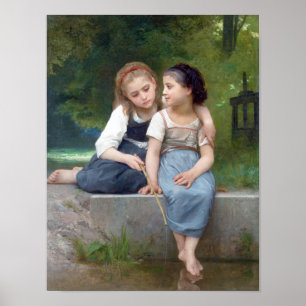 Poster Irmãs, Bouguereau