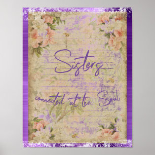 Poster Irmãs conectadas na citação da Alma