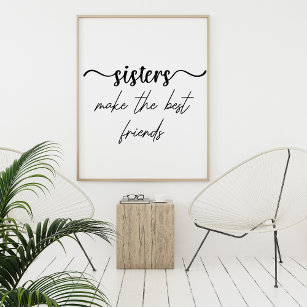 Poster Irmãs Fazem Os Melhores Amigos