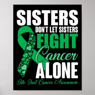 Poster Irmãs Não Deixam Irmãs Combater Cancer Sozinha Bil
