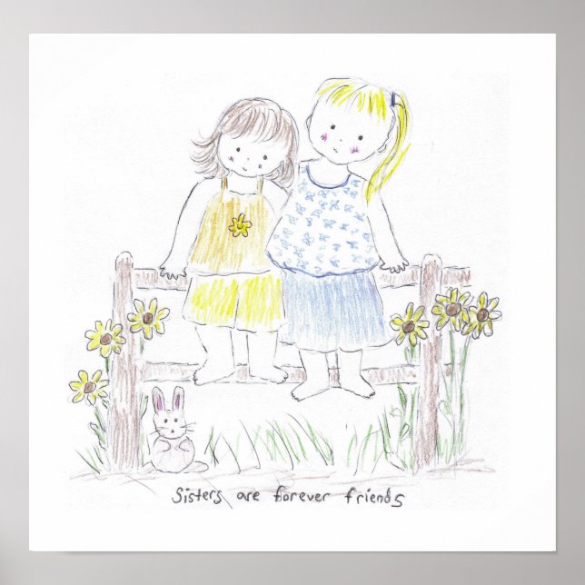 Pôster Irmãs para sempre (Frente)