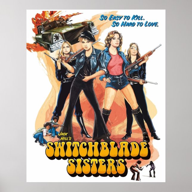 Poster Irmãs Switchblade (Frente)