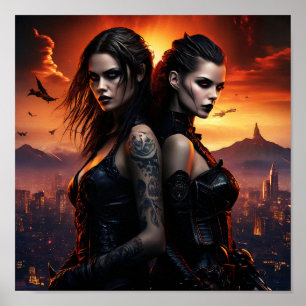 Poster Irmãs Vampiros