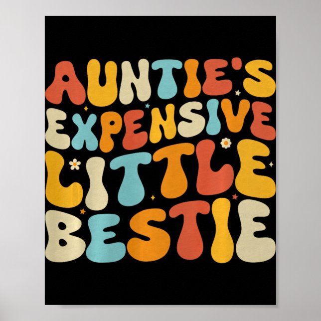 Poster Irmãzinha da Tia Caro Ie, Tia Nova Sobrinho Engraç (Frente)