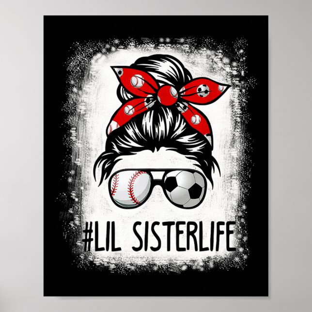Poster Irmãzinha Lil Vida de Futebol Coqueiro Desbotado B (Frente)