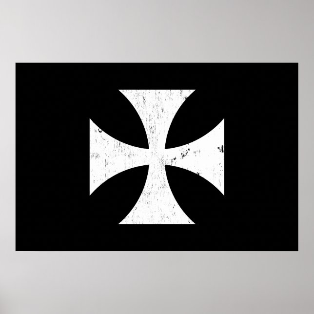Pôster Iron Cross - German/Deutschland Bundeswehr (Frente)