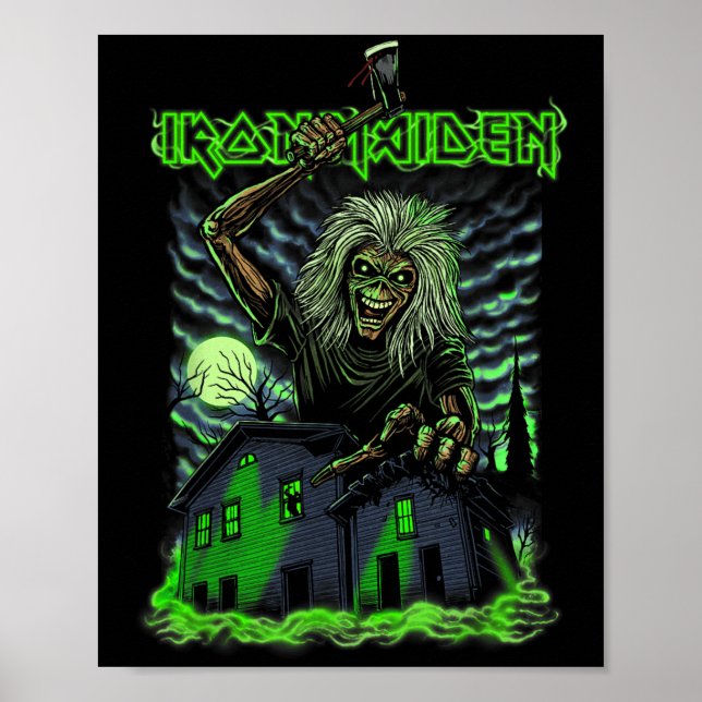 Poster Iron Maiden - Eddie Halloween  (Frente)