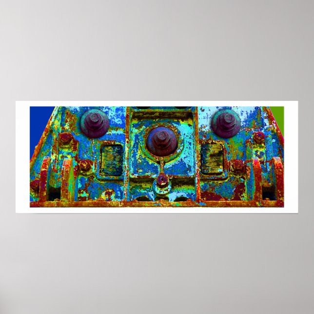 Pôster Iron Maiden-Impressão (Frente)