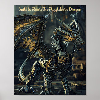 Poster Ironclad Dragon Quebra-cabeça