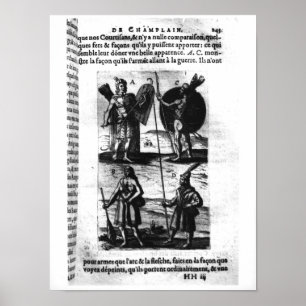 Poster Iroquois da Nova França