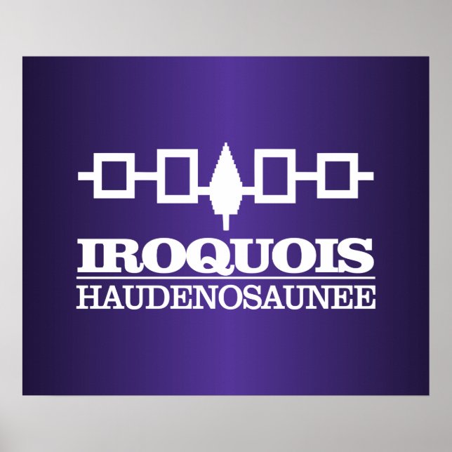 Pôster Iroquois (Haudenosaunee) (Frente)