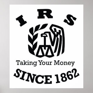 Pôster IRS - Internal Revenue Service
