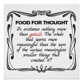 Pôster Is Existence Gestalt?