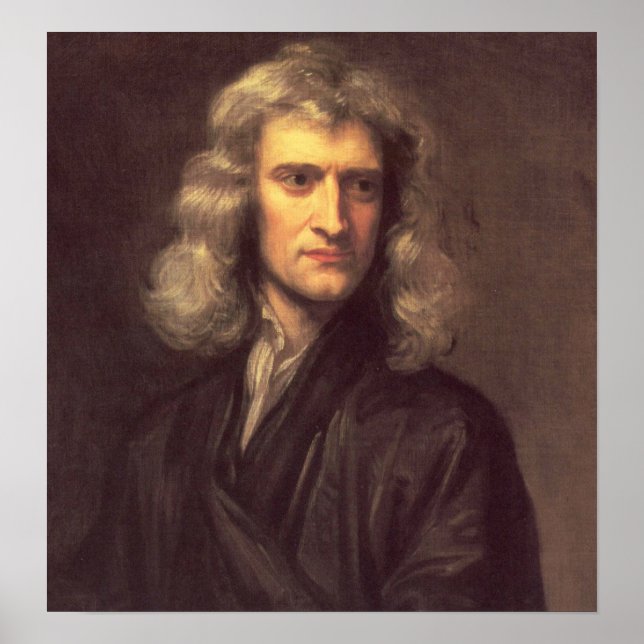 Poster Isaac Newton Art Print (Frente)