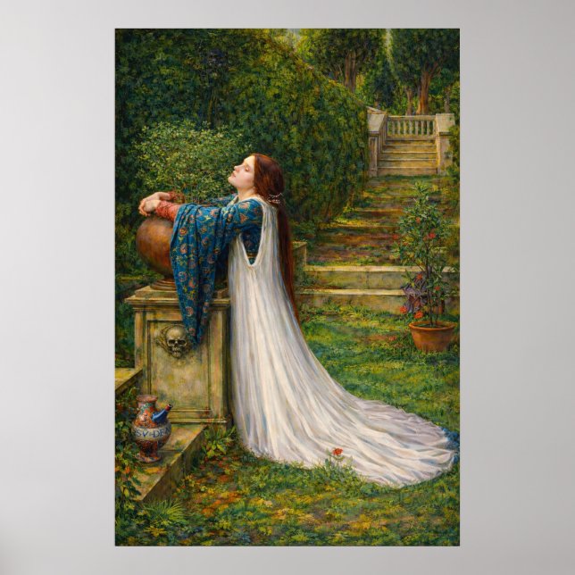 Poster Isabella and the Pot of Basil by Waterhouse (Frente)