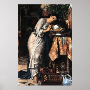 Poster Isabella e o Pote de Basil por William Hunt