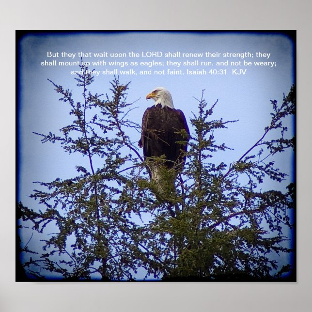 Poster Isaiah 40:31 (Frente)