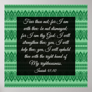 Poster Isaiah 41:10