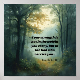 Poster Isaiah 41:10