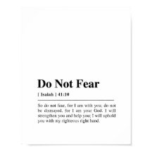 Isaiah 41:10 Não Tem Medo