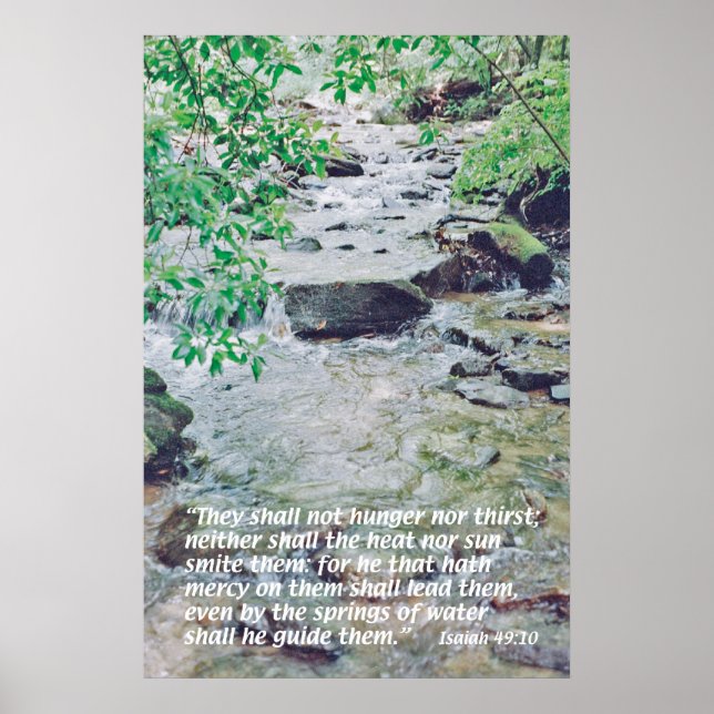 Poster Isaiah 49 (Frente)