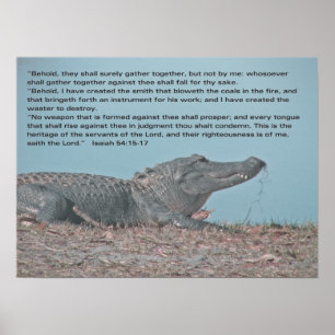 Poster Isaiah 54:15-17