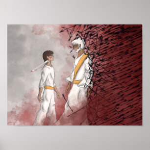 Pôster Isaiah 54:17 / Romanos 8:28