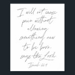 Poster Isaiah 66:9<br><div class="desc">Não Causarei Dor Sem Permitir Que Algo Novo Seja Nascer,  Diz O Senhor. - Isaiah 66 9</div>