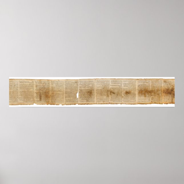 Pôster Isaiah Scroll (Frente)