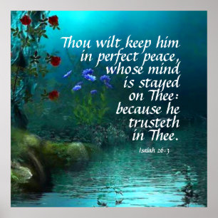 Poster Isaías 26:3