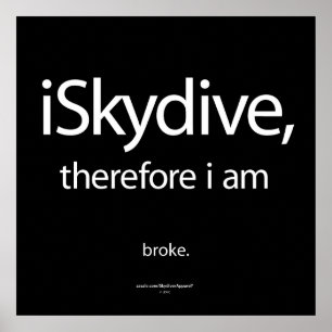 Pôster iSkydive, conseqüentemente…