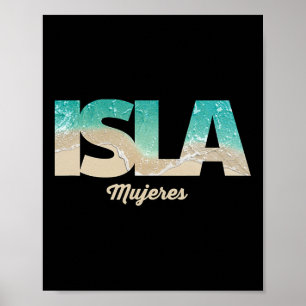 Poster Isla Mujeres México