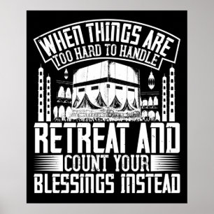 Poster Islã - Quando As Coisas São Muito Duro De Manipula