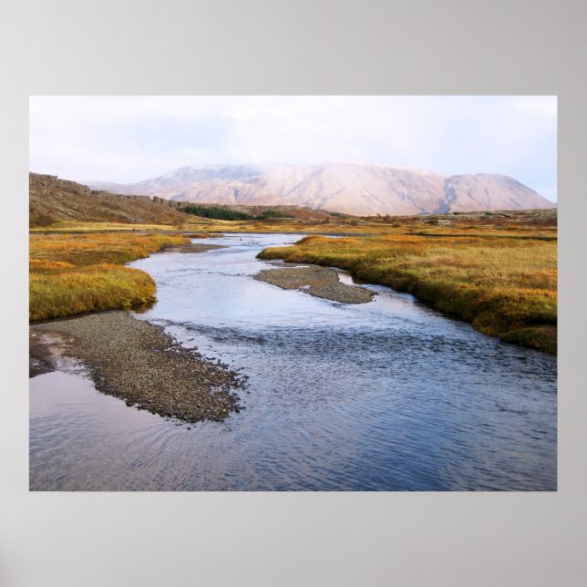 Poster Islândia (Frente)