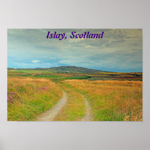 Poster Islay, Escócia
