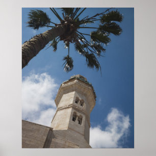 Pôster Israel, Cisjordânia, Belém, Mesquita de Omar