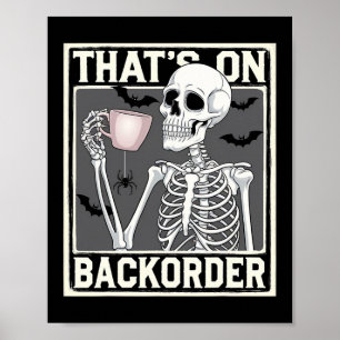 Poster Isso é Ckorder Pharmacy Tech Esqueleto Isso é Ck
