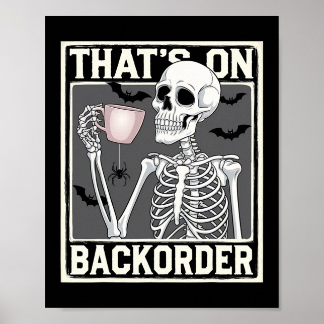 Poster Isso é Ckorder Pharmacy Tech Esqueleto Isso é Ck (Frente)