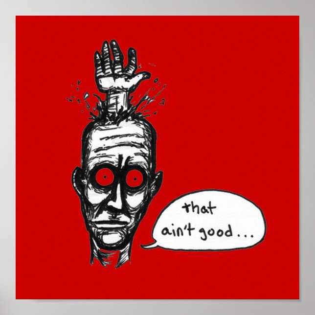 Pôster Isso não é bom (Frente)