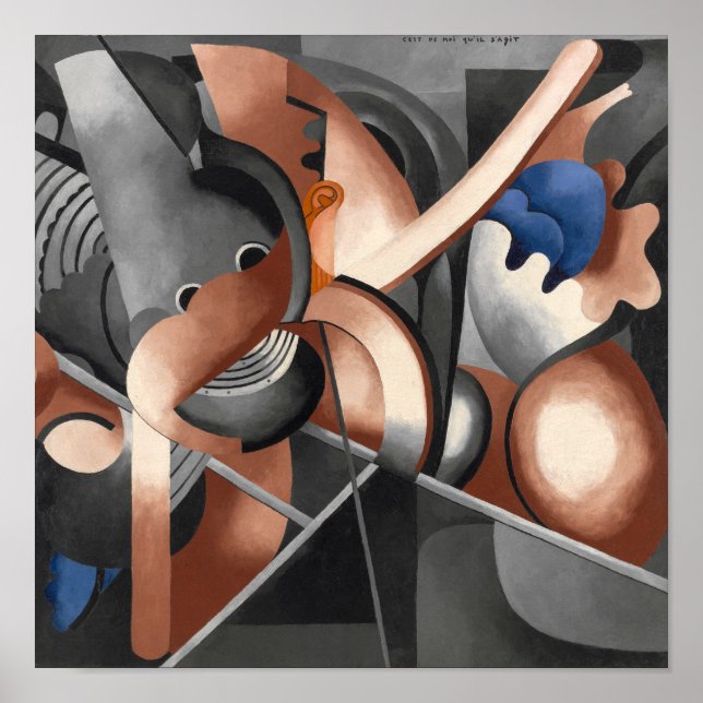 Poster Isso Tem a Ver comigo | Francis Picabia | (Frente)