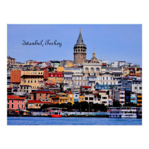 Pôster Istambul, Turquia
